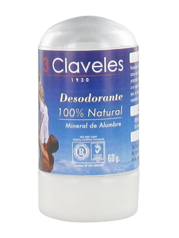 3 Clavelés Présentoir Déodorants Naturels 12 U.