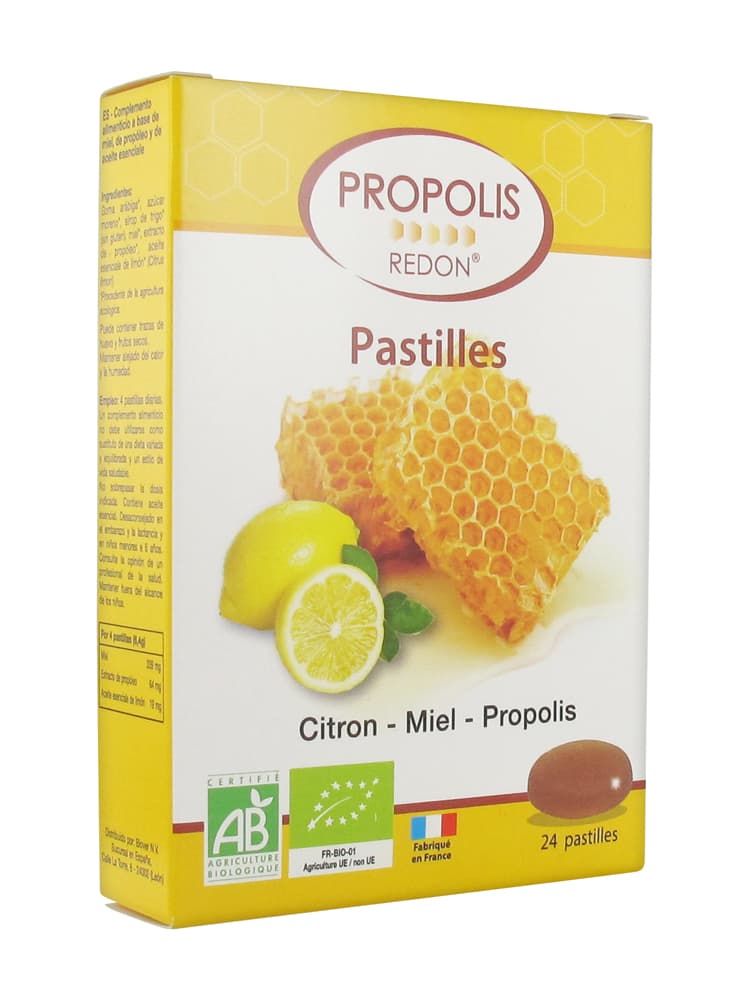 Pastilles Citron Miel Propolis Bio : Découvrez une Alternative Naturelle