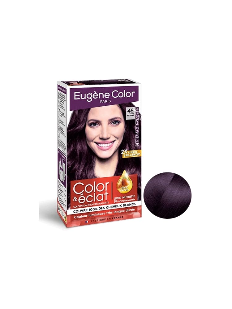 Eugène Perma Eugène Color&eclat Les Naturelles - Coloration Crème Permanente - 12 Noir Bleu