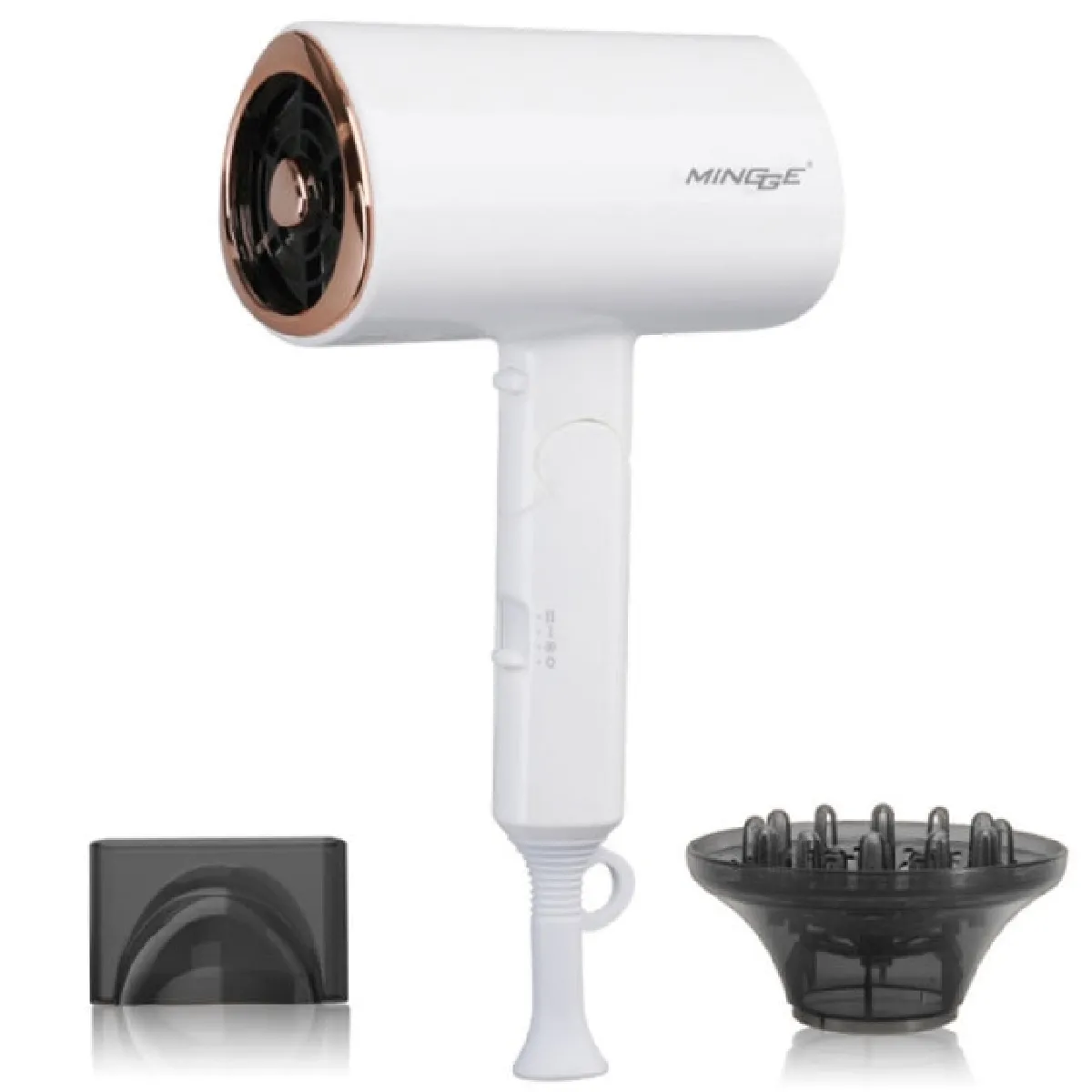 Sèche-cheveux de voyage pliable - Blanc