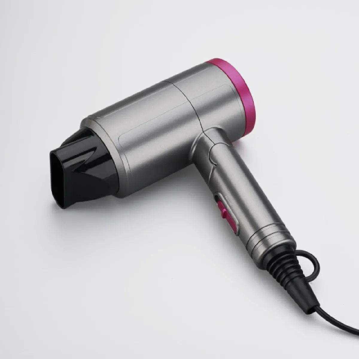 Sèche-cheveux professionnel ionique - Gris