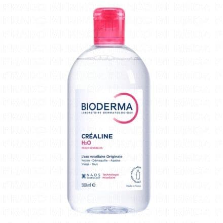 BIODERMA Créaline - H2O solution micellaire flacon 500ml